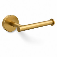 Luxury Gold Chrome Toilet Paper Holder Wall Mount Bathroom Tissue Roll Rack