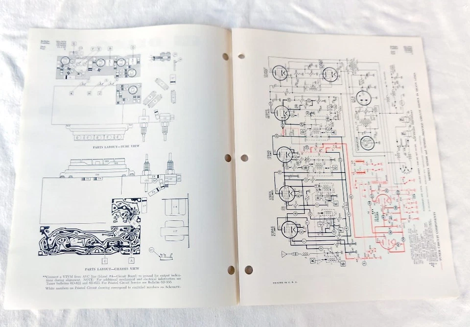 1958 Cadillac Deville Eldorado Original GM Factory Radio Service/Repair Info NOS - Image 3 of 4