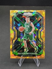 2020-21 Panini Prizm - Payton Pritchard #257 Orange Ice Prizm (RC)
