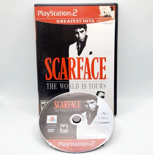 Scarface: The World Is Yours Game Greatest Hits Playstation 2 Console