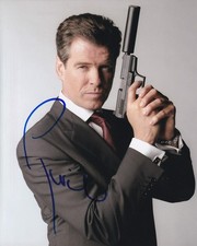 PIERCE BROSNAN signed autograph 20x25cm JAMES BOND in person autograph ACOA