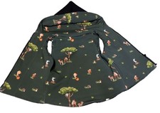 Wollwalkweste Weste Wollwalk Waldtiere  Wendeweste bestickt Kinder  Handmad