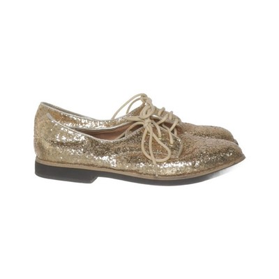 Aldo, Oxford-Schuhe, Größe: 37, Leder, Gold, Damen #8A8