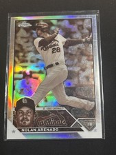 2023 Topps Chrome Nolan Arenado Negative Refractor St Louis Cardinals #115