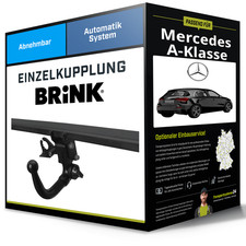 Abnehmbare Anhängerkupplung für MERCEDES A-Klasse 05.2018-jetzt Typ W177 Brink Abnehmbare Anhängerkupplung für MERCEDES A-Klasse 05.2018-jetzt Typ W177 Brink