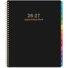 Appointment Book 2026-2027 - Appointment Planner from July 2026 to June 2027