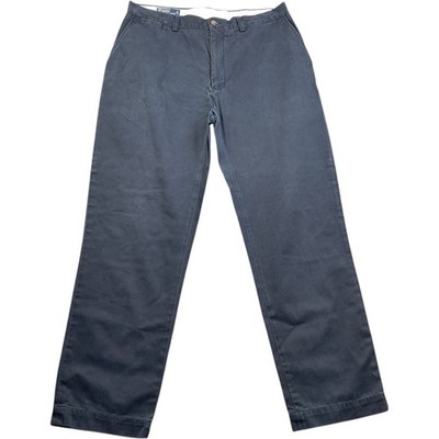 Polo Ralph Lauren Hose L Herren Blau Vintage Prospect Pant Designer Smart Chino