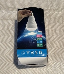 Smart Charge Light Bulb - 2200mAh lithium battery