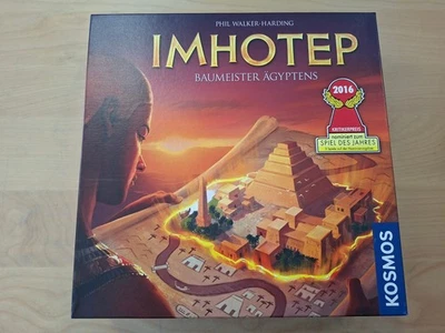 IMHOTEP Baumeister Ägyptens - Kosmos - Brettspiele-Konvolut-Sammlung-Boardgames - Bild 1 von 4