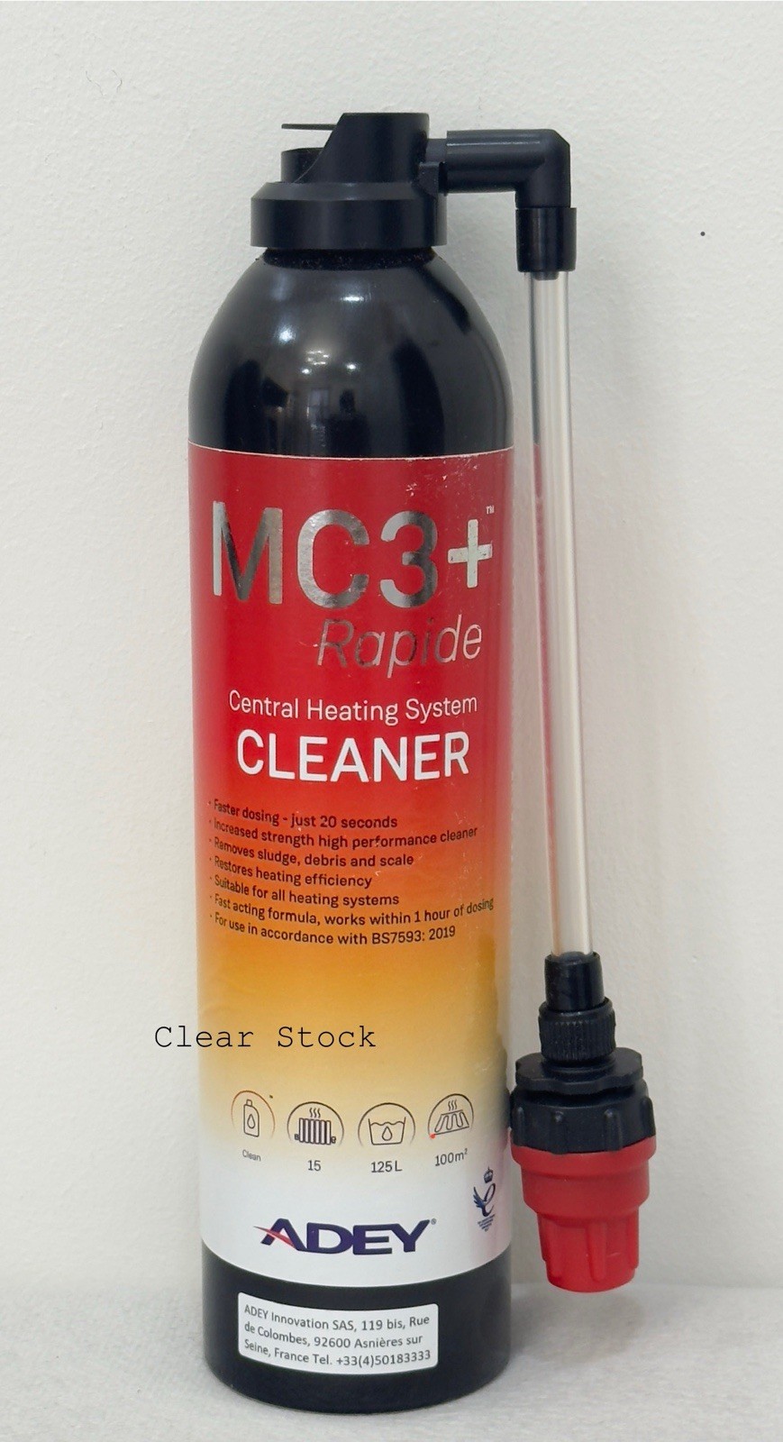 Adey MC3+ Magnaclean Rapide Central Heating System Cleaner 300ml