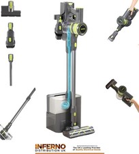 DAEWOO Freedom Auto-Empty FLR00203GE Cordless Vacuum Cleaner - Grey & Green