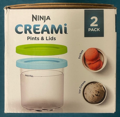 Pintas y tapas de colores Ninja CREAMi - Pack de 2 nuevas - Imagen 5 de 6