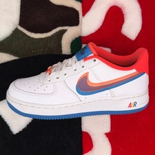 Size 5Y - Air Force 1 LV8 Offset Swoosh GS  WORN/NO BOX 