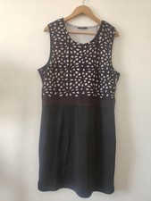 Limited Collection Women's Black Mesh Style Dress Size 18