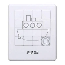 'Steam Boat Toy' Sliding Puzzle (PZ00034835)