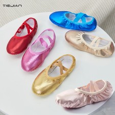 Dance Shoes Female Multi-Color Soft Sole Children Practice Dance Ballet Shoes