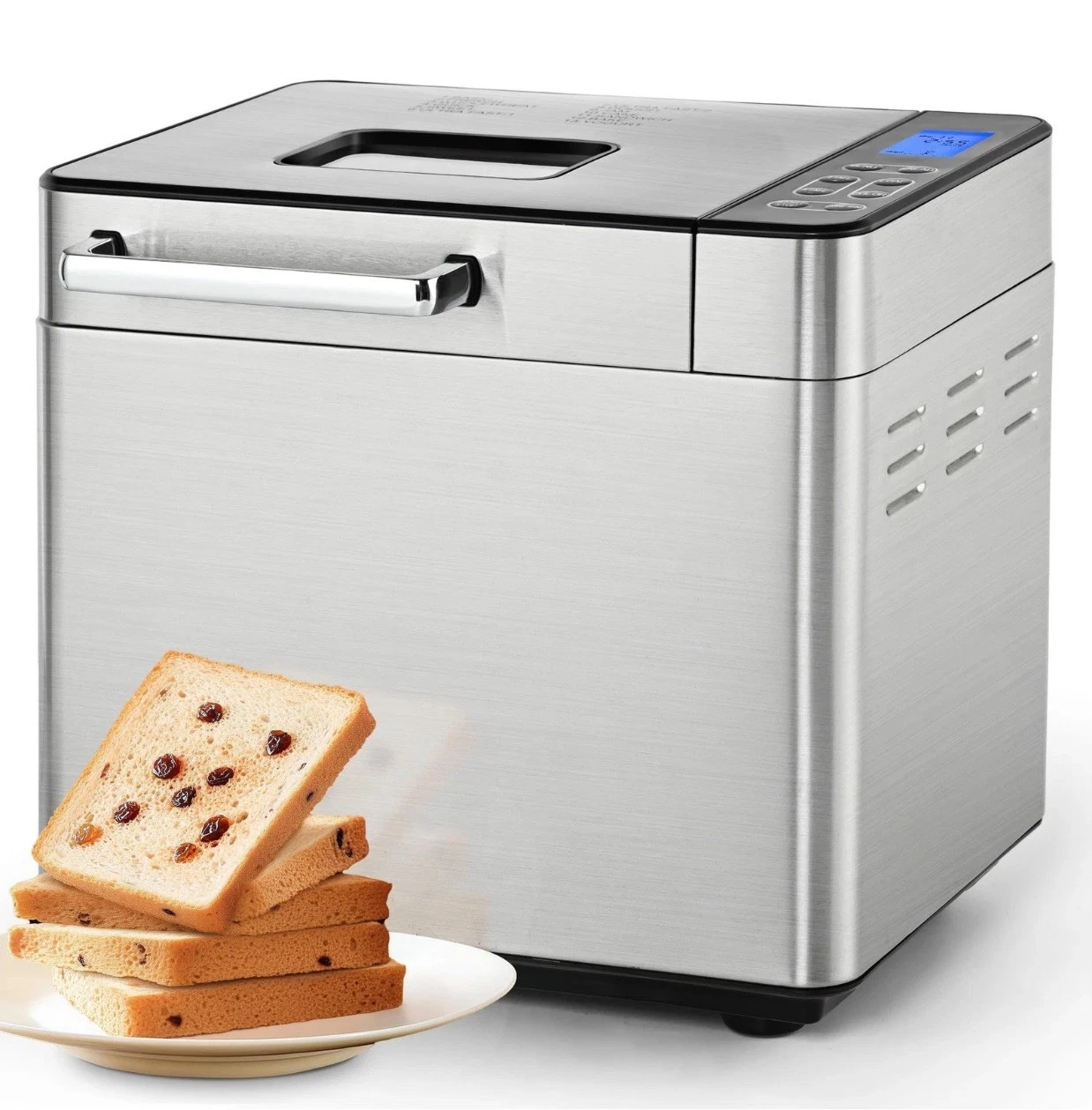 2 LB Bread Maker Machine, 13 in 1 Bread Machine with 3 Loaf Sizes