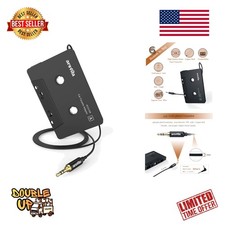 Durable Cassette to AUX Adapter for Vintage Car Audio - High Fidelity Sound