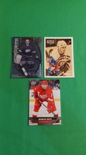 Detroit RedWings (3) Terry Sawchuk Steve Yzerman Doug Weight Brendan Smith NHL 