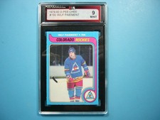 1979/80 O-PEE-CHEE NHL HOCKEY CARD #190 WILF PAIEMENT KSA 9 MINT SHARP+ OPC
