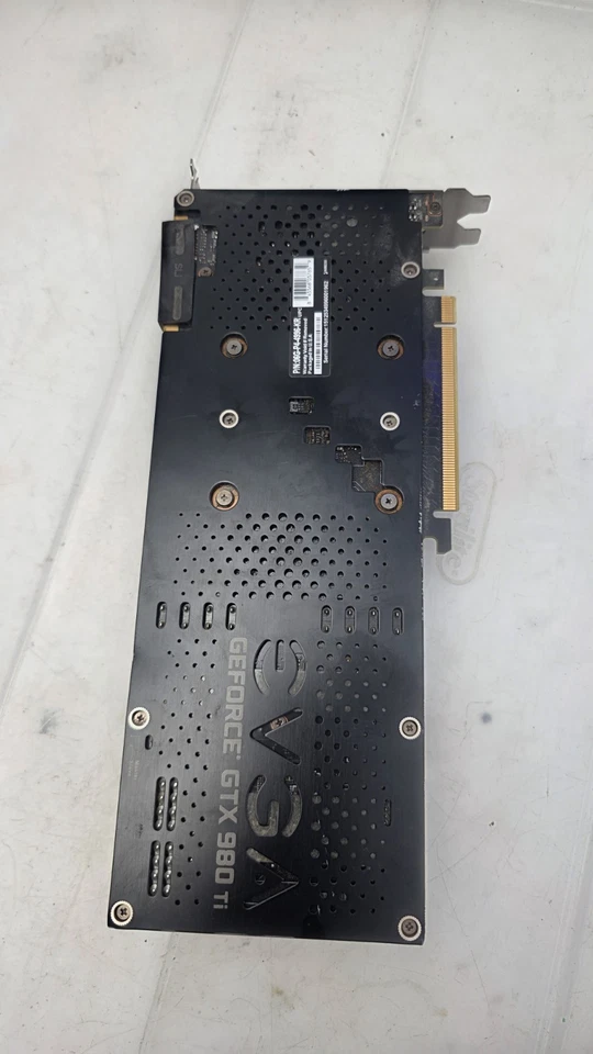 EVGA GeForce GTX 980 Ti 6GB GDDR5 Video Graphics Card 06G-P4-4993-KR *READ* - Image 2 of 4