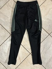 Adidas Boy  s Climacool Track Pants Small Side Stripes Zipper Ankles