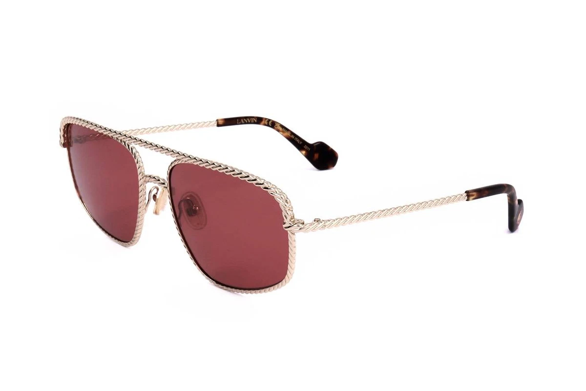Lanvin LNV128S Gold 58/18/140 UNISEX Sunglasses | eBay