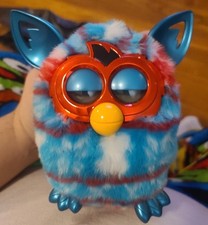 Furby Boom Festive Holiday Sweater Edition Red White Blue Works