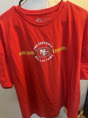 49ers Hall of Fame T Shirt XXL Joe Montana Jerry