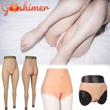 Silicone Fake Vagina Pants Hip Enhancer Transgender Panties For Crossdresser