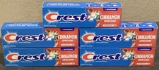 5x Crest Plus Cinnamon Expressions whitening toothpaste Cinnamon Rush ex 3/2027+