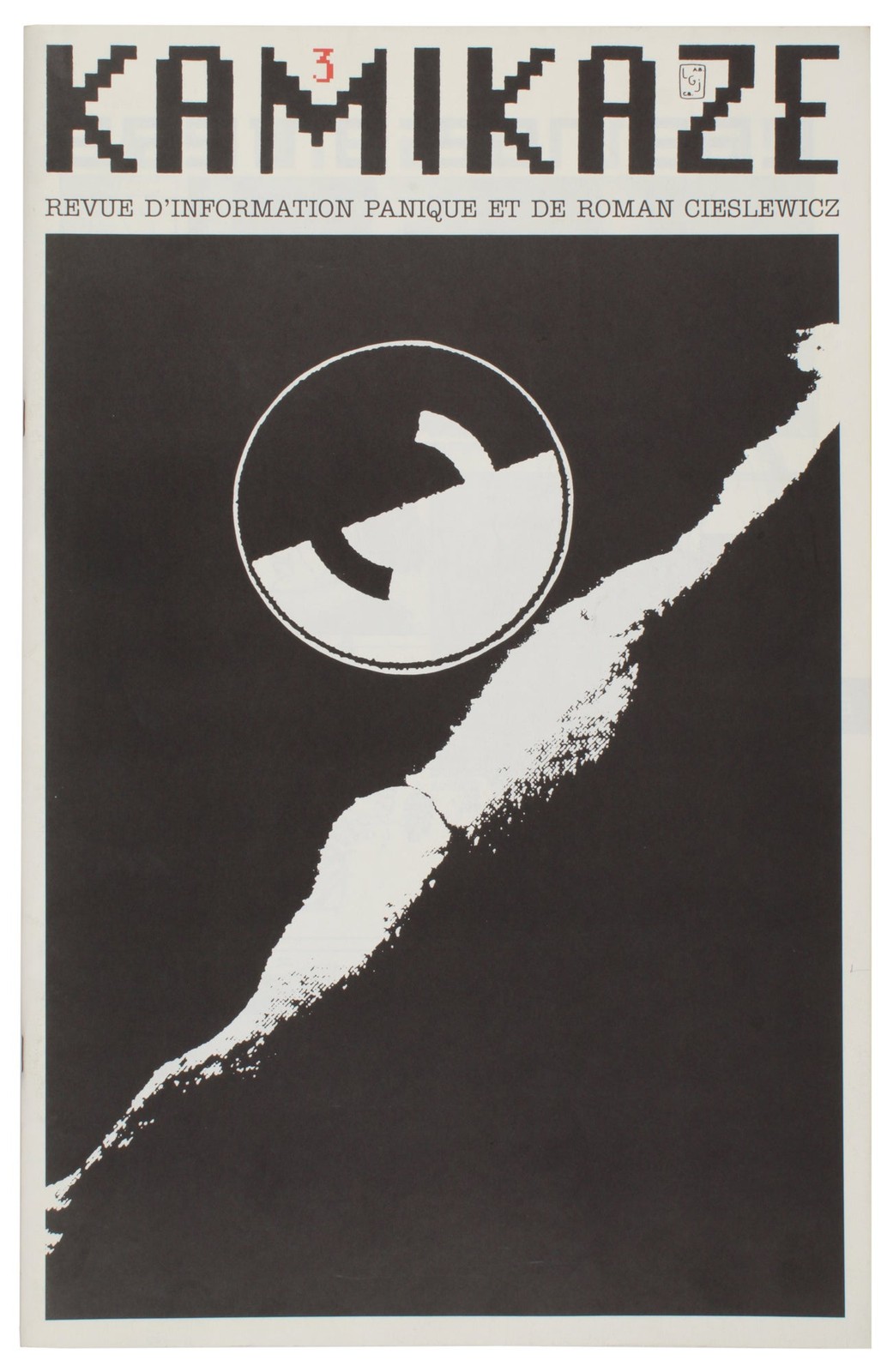 Roman CIESLEWICZ / Kamikaze Revue d'Information Panique 3 Volumes All Published