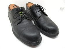 Cofra Coulomb Mens Black Leather Cap Toe Safety Shoes Size US 10.5 Wide ASTM G