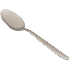 8 inch Kunz Small Sauce Spoon Regular, 18/10 Stainless Steel Chef Spoon