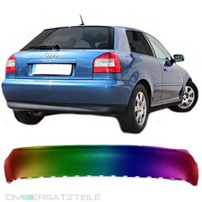 Audi A3 8l 8L1 Stoßstange hinten Heckstoßstange 96-03 nicht Quattro LACKIERT