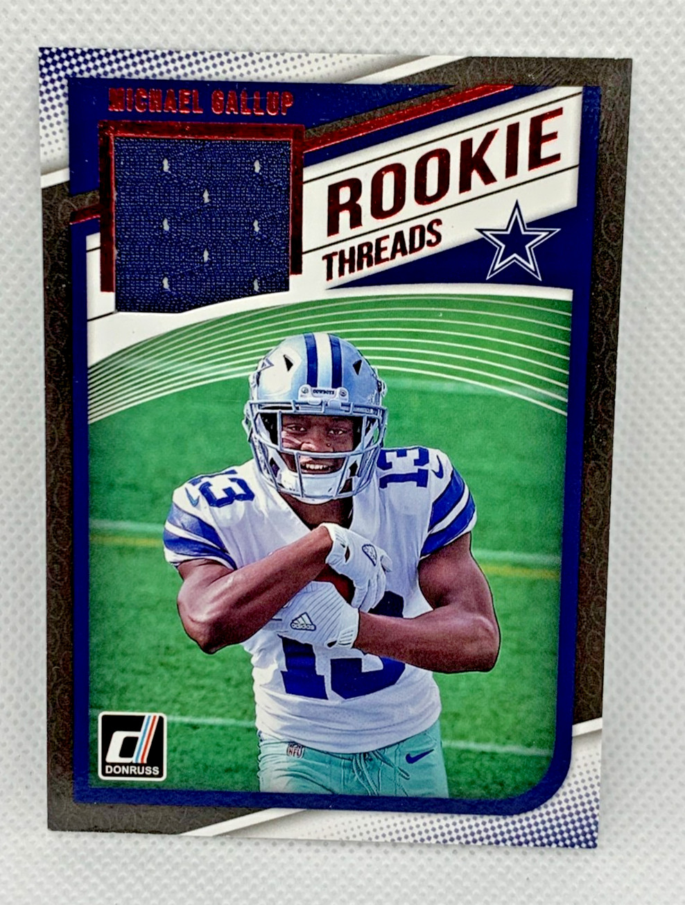 Michael Gallup Panini Donruss Rookie Threads #24 Base