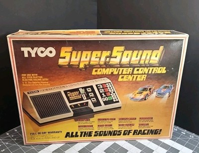 TYCO SUPER SOUND COMPUTER CONTROL CENTER #6741 93-0-346 Tested As Shown