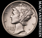 1935 Silver Mercury Dime - Choice Almost Uncirculated  Lustrous  #M570 — photo 1