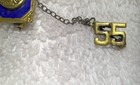 St Clare Academy Pin 1955 Blue Enamel & Brass — photo 4