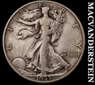 1935-D Silver Walking Liberty Half Dollar - Scarce  Better Date  #K1774