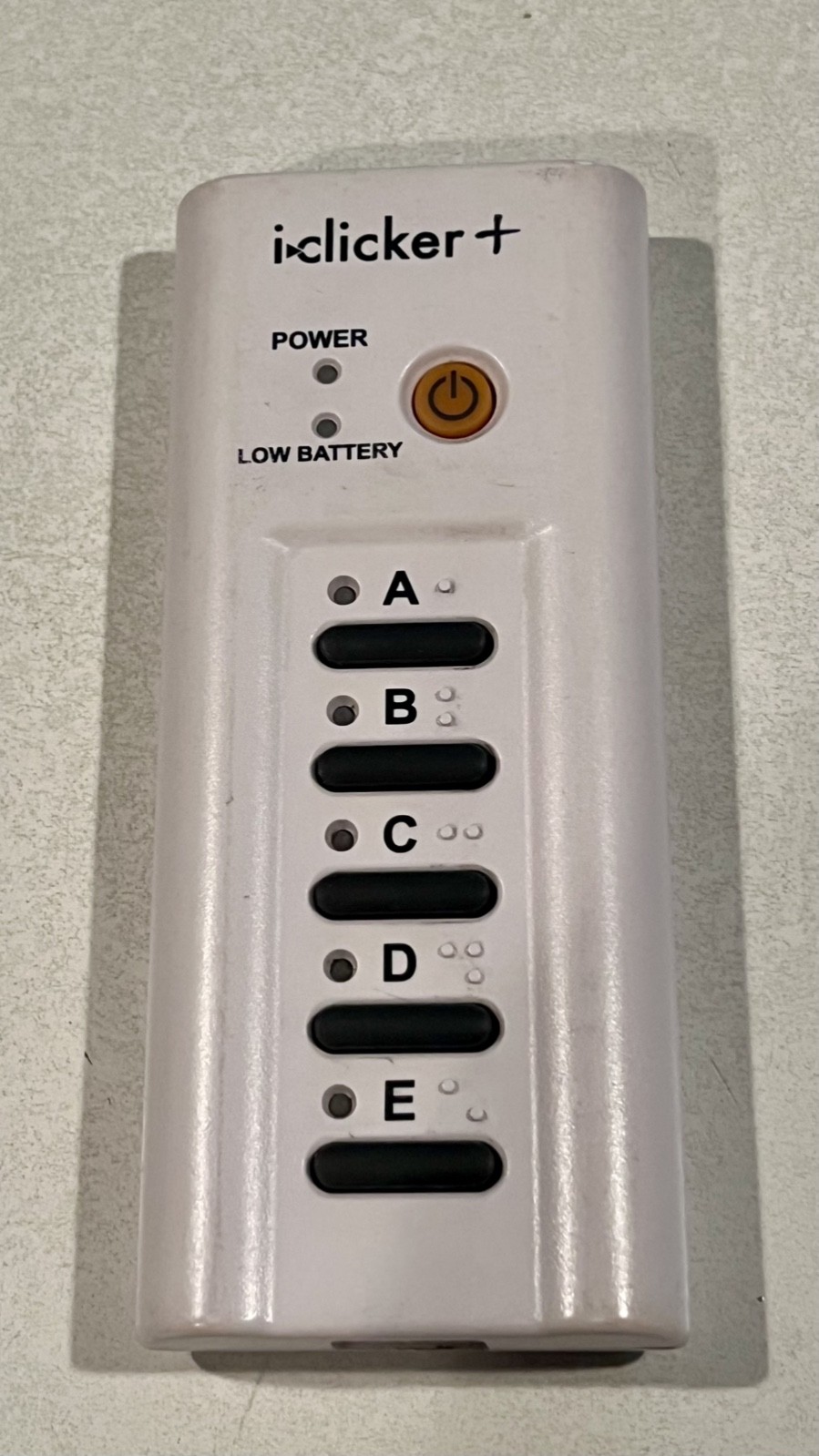 iClicker+ Plus Student Response Remote Control (RLR15) – Pre-Owned