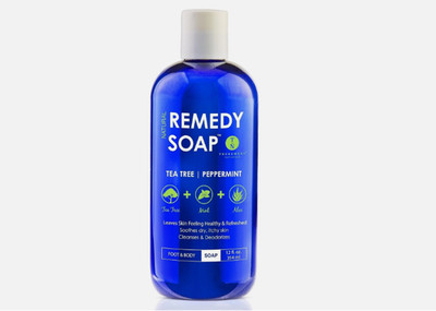 Remedy Soap Tea Tree Oil Body Wash, Helps Body Odor, Athlete s Foot, Jock 12 oz