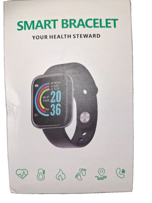 rohs smart watch Black & Silver