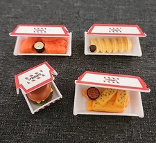 Foodie Mini Brands TGI FRIDAYS Lot | Series 1 Dollhouse Miniature Food Set