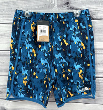 THE NORTH FACE AMPHIBIOUS CLASS V HYBRID SHORTS Youth Boy Size XL BLUE CAMO