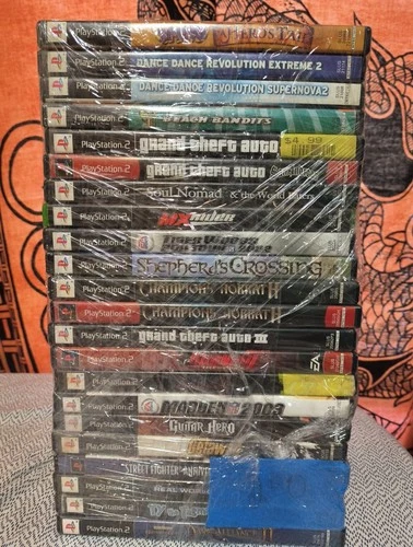 New ListingPS2 Games Lot