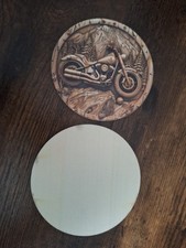 Untersetzter Für Gläser, Sperrholz, Motiv M...