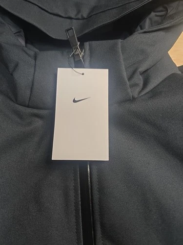 Nike 550 Duck Down Parka Winter Coat BLACK Men's Large DJ6526-010 image 3