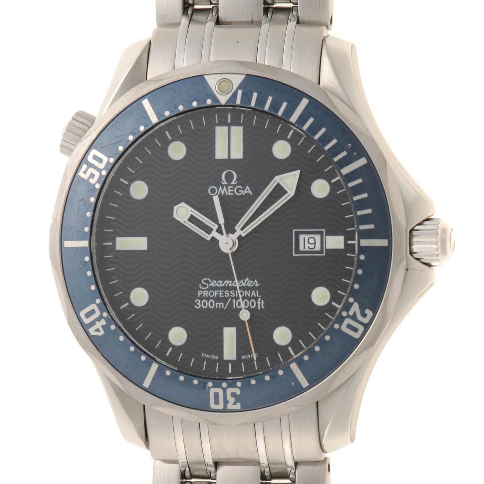 Omega Seamaster Professional 300 Blue Stainless