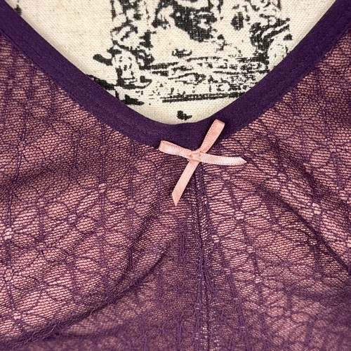 Lane Bryant Cacque Minimizer Bra Wireless Full Coverage 42DDD Plum Wide Straps - Picture 3 of 13